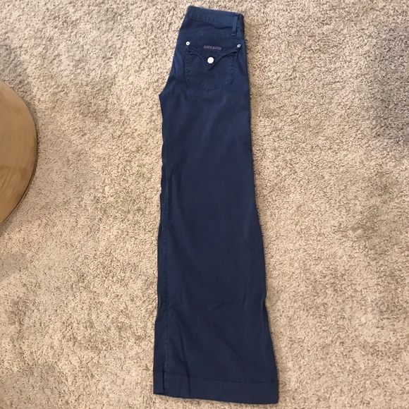 Hudson wide leg navy pants - Picture 3 of 3